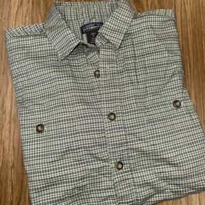 Patagonia Long Sleeve Button Shirt Adult Small Plaid Check Outdoor Casual Mens